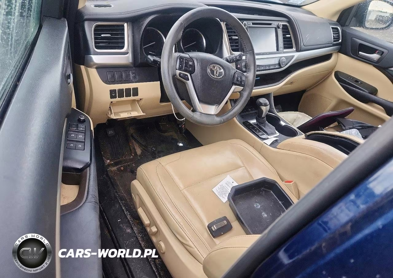 2016 Toyota Highlander Xle VIN:5TDJKRFH9GS242695 - 8