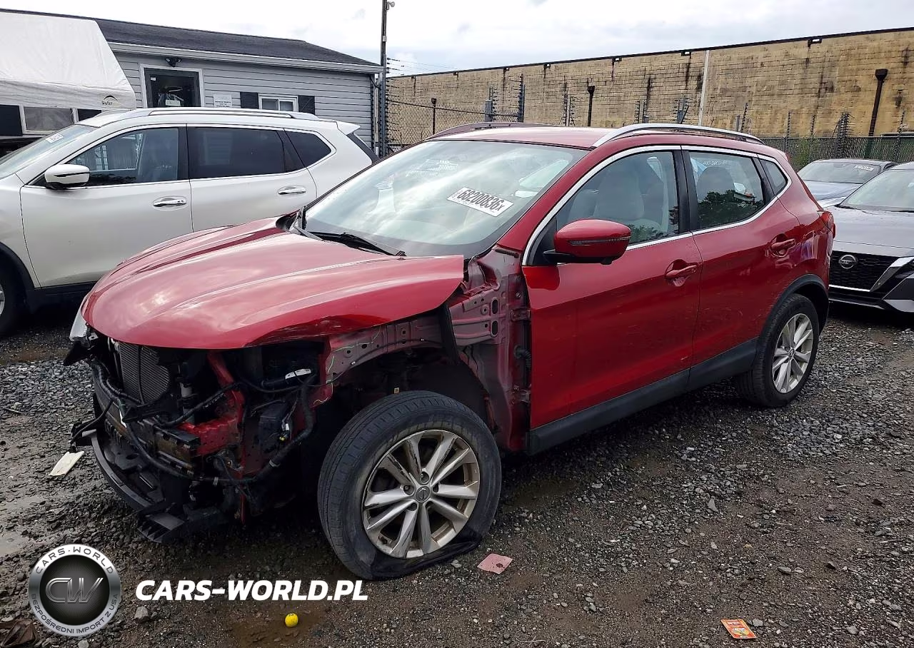 2017 Nissan Rogue Sport Sv VIN:JN1BJ1CR5HW102069 - 1