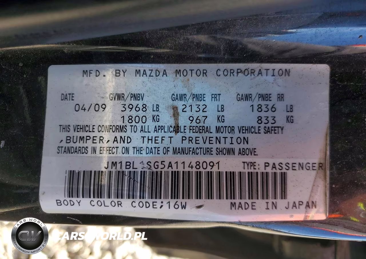 2010 Mazda 3 I VIN:JM1BL1SG5A1148091 - 12