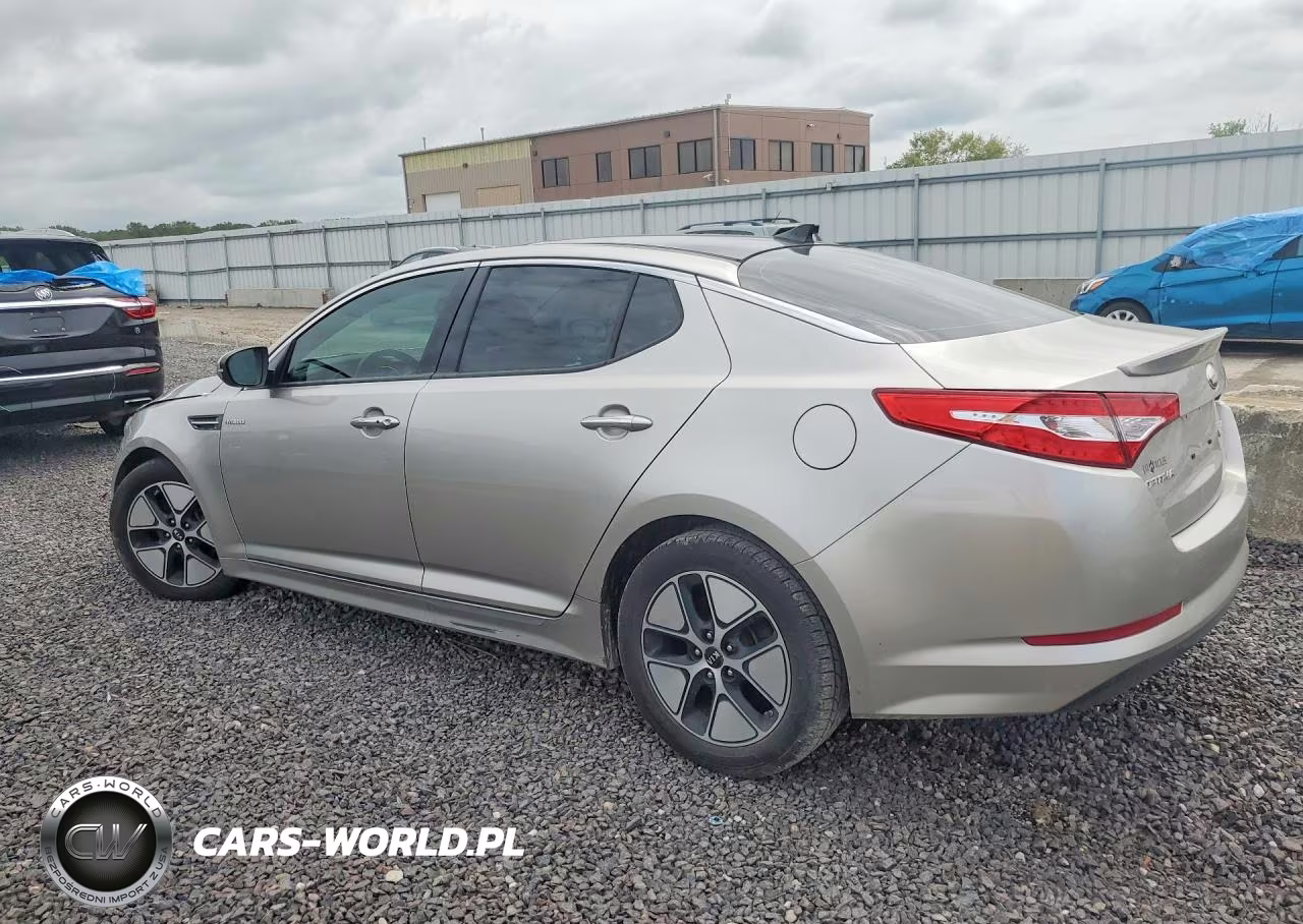 2013 Kia Optima Hybrid VIN:KNAGM4AD1D5037866 - 2