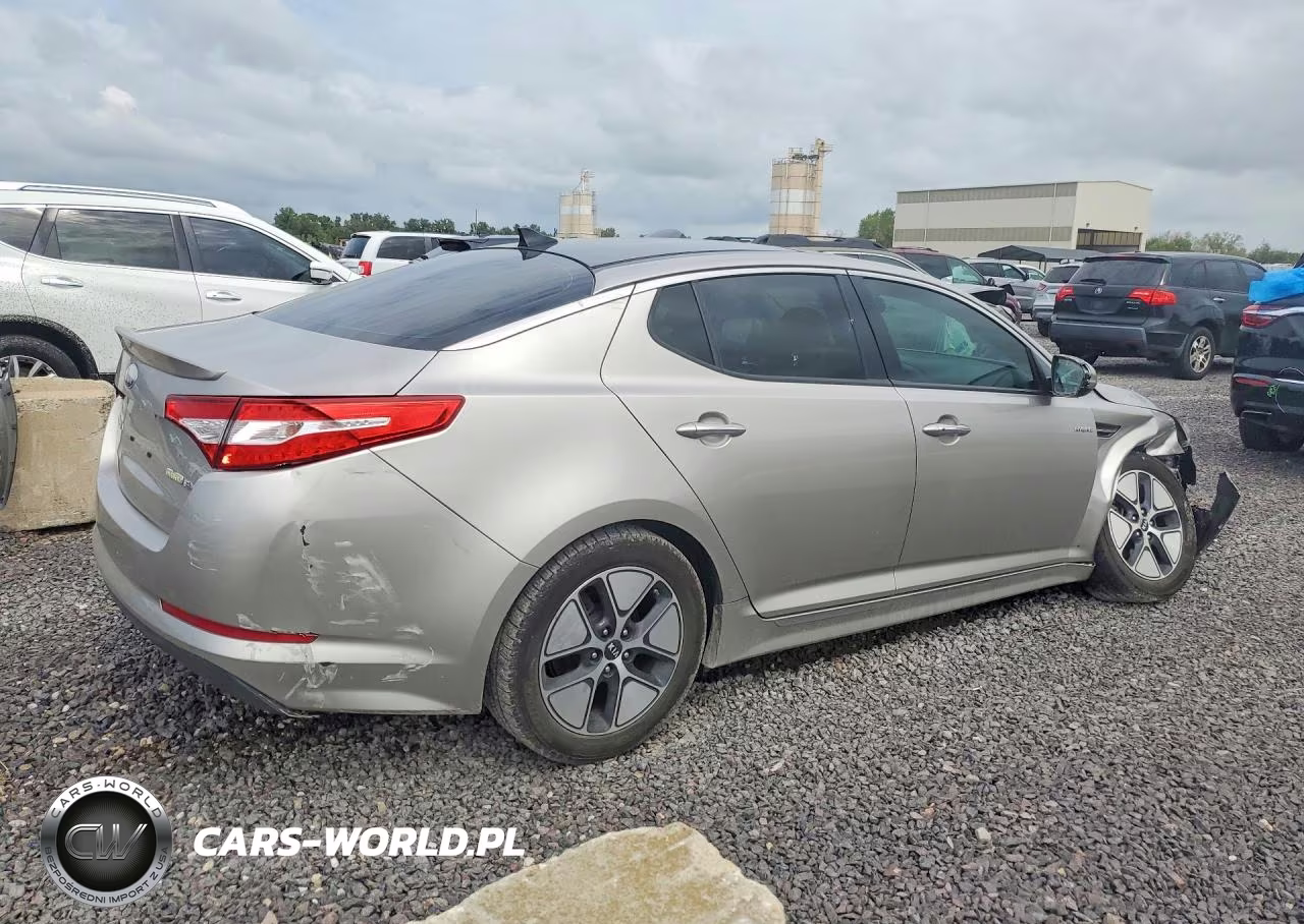 2013 Kia Optima Hybrid VIN:KNAGM4AD1D5037866 - 3