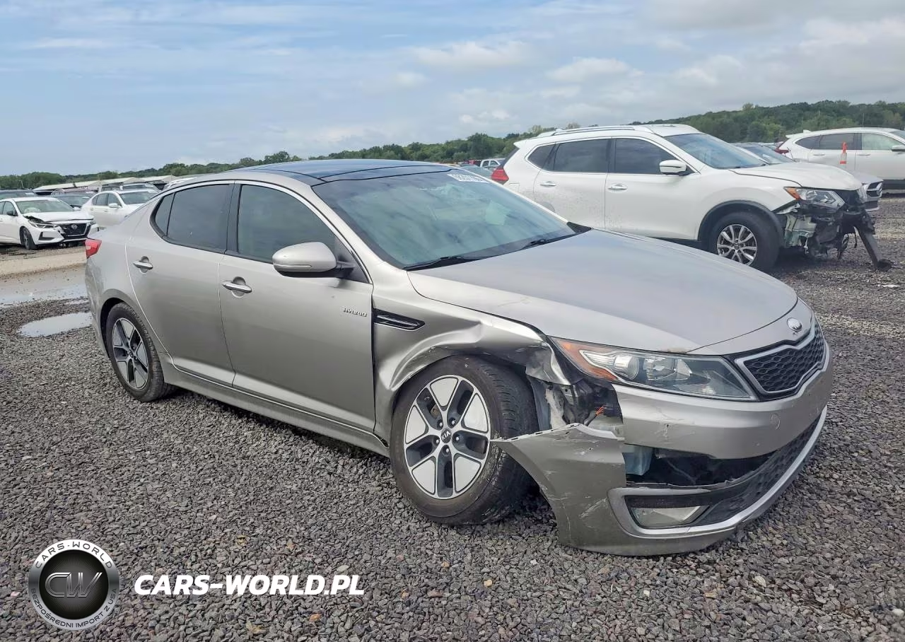 2013 Kia Optima Hybrid VIN:KNAGM4AD1D5037866 - 4