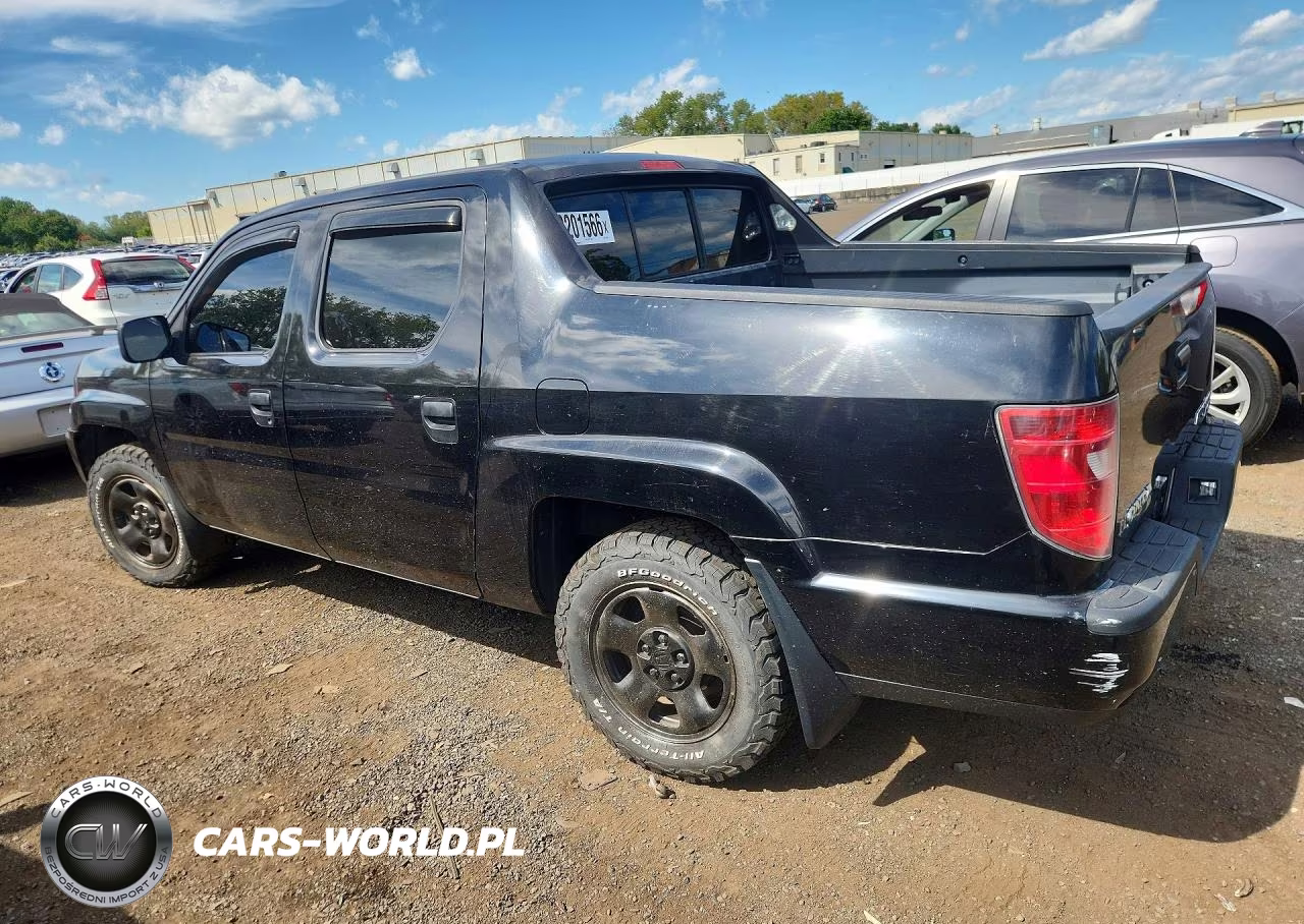 2010 Honda Ridgeline Rt VIN:5FPYK1F28AB005193 - 2