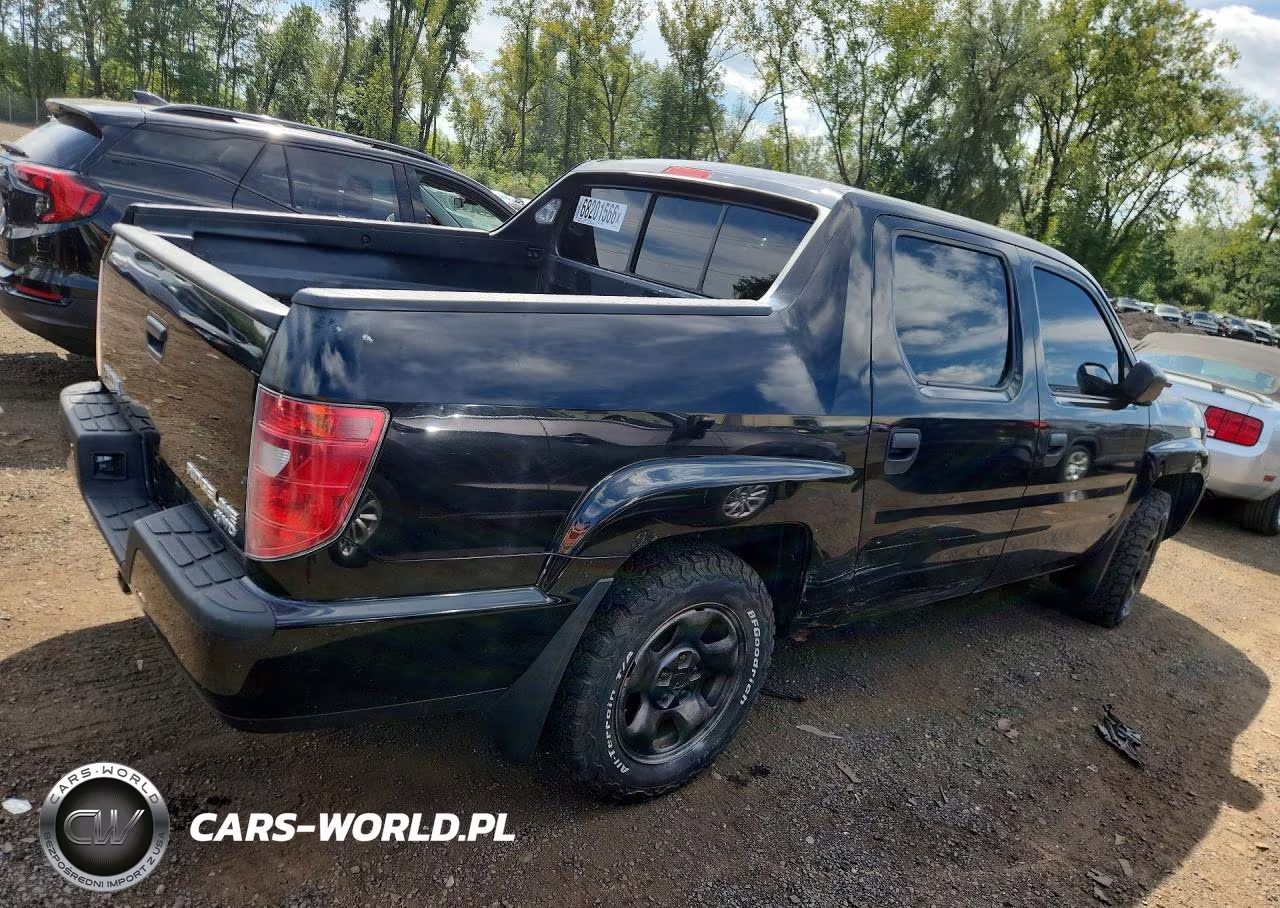 2010 Honda Ridgeline Rt VIN:5FPYK1F28AB005193 - 3