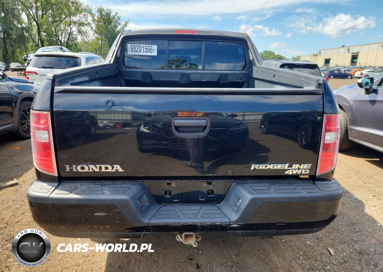 2010 Honda Ridgeline Rt VIN:5FPYK1F28AB005193 - 6