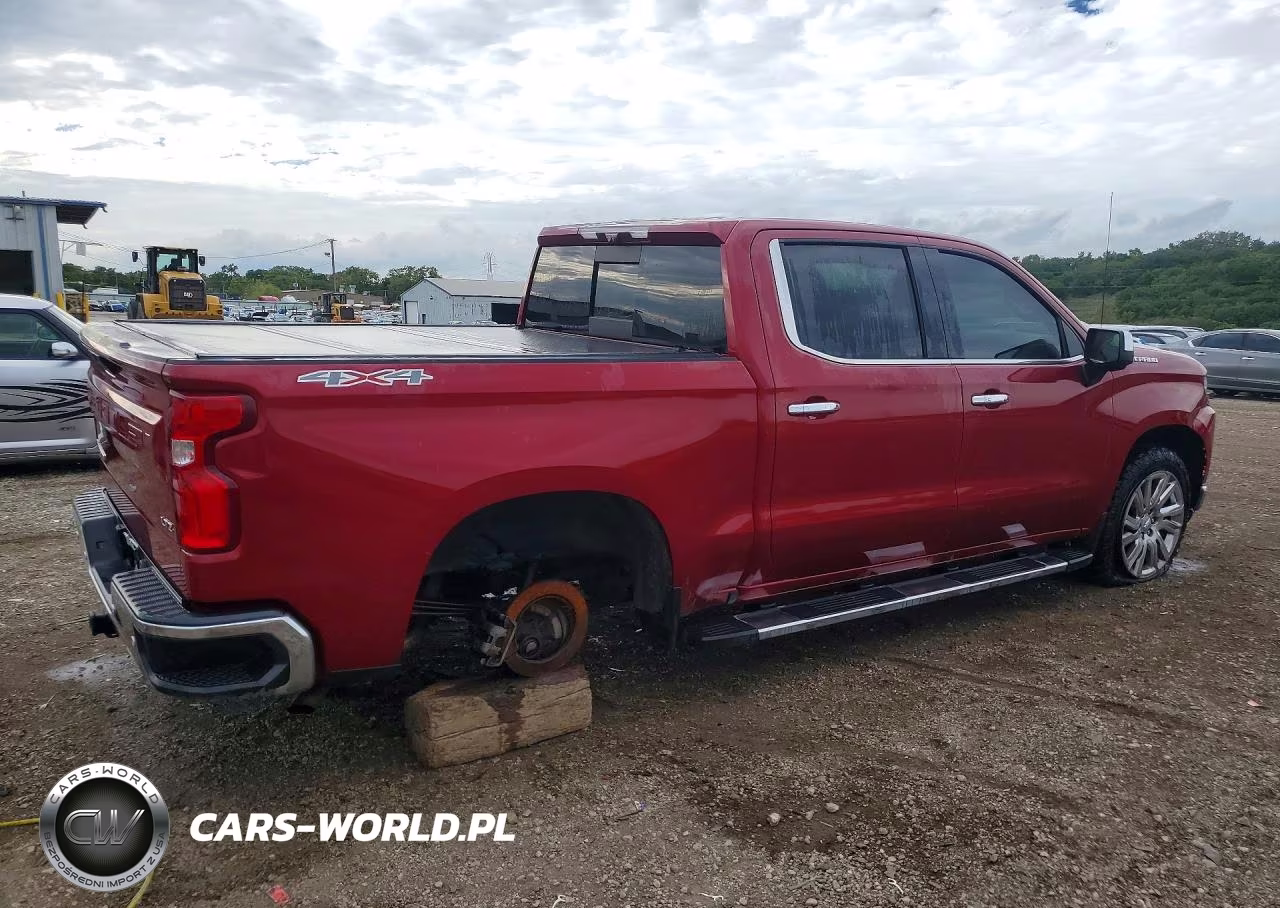 2020 Chevrolet Silverado K1500 Ltz VIN:3GCUYGED9LG174468 - 3