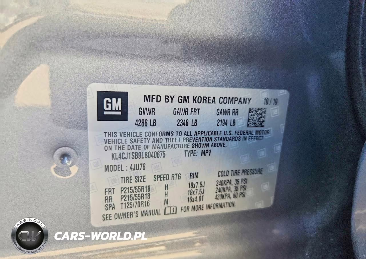 2020 Buick Encore Sport Touring VIN:KL4CJ1SB9LB040675 - 12