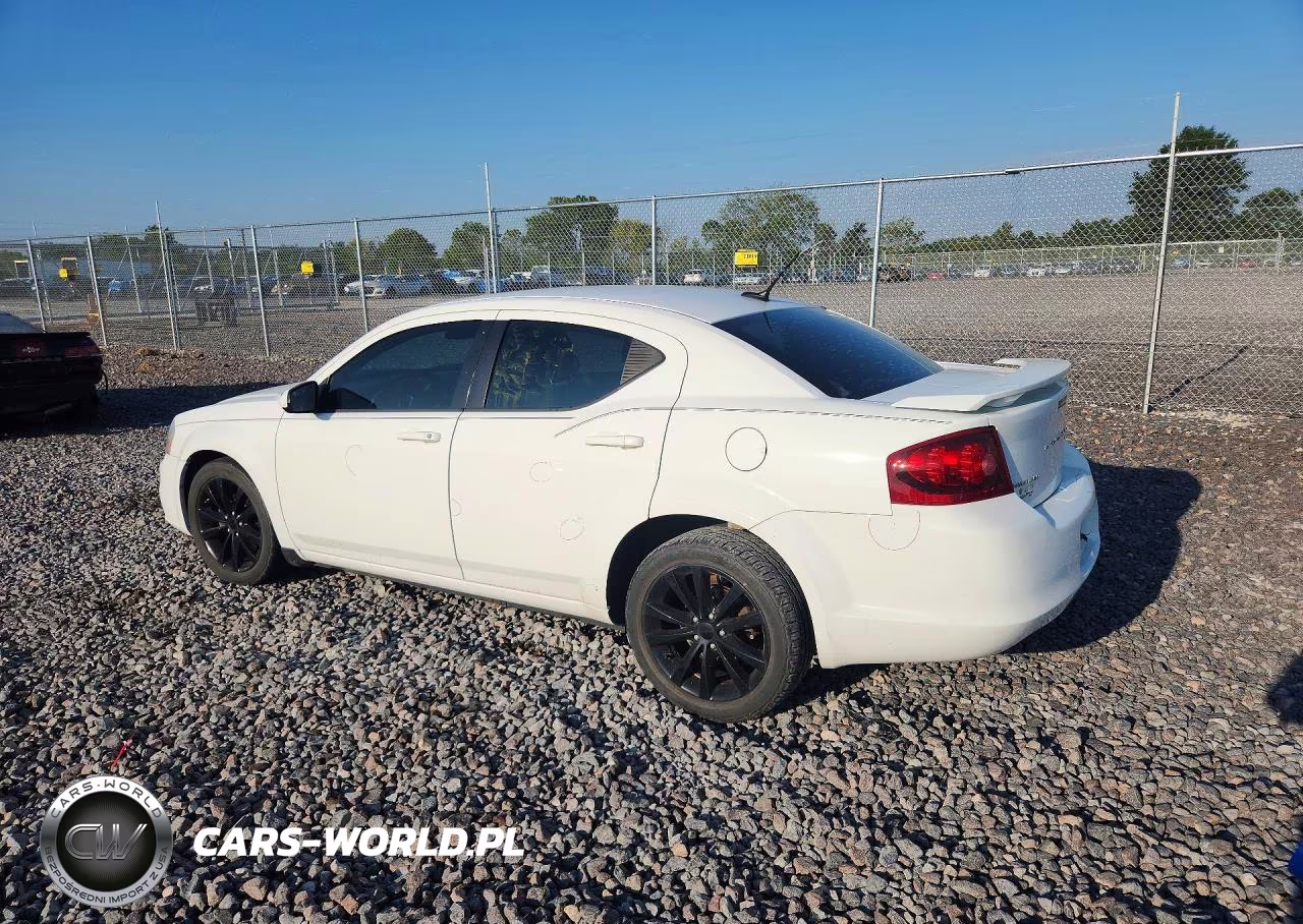 2014 Dodge Avenger Sxt VIN:1C3CDZCG1EN217439 - 2