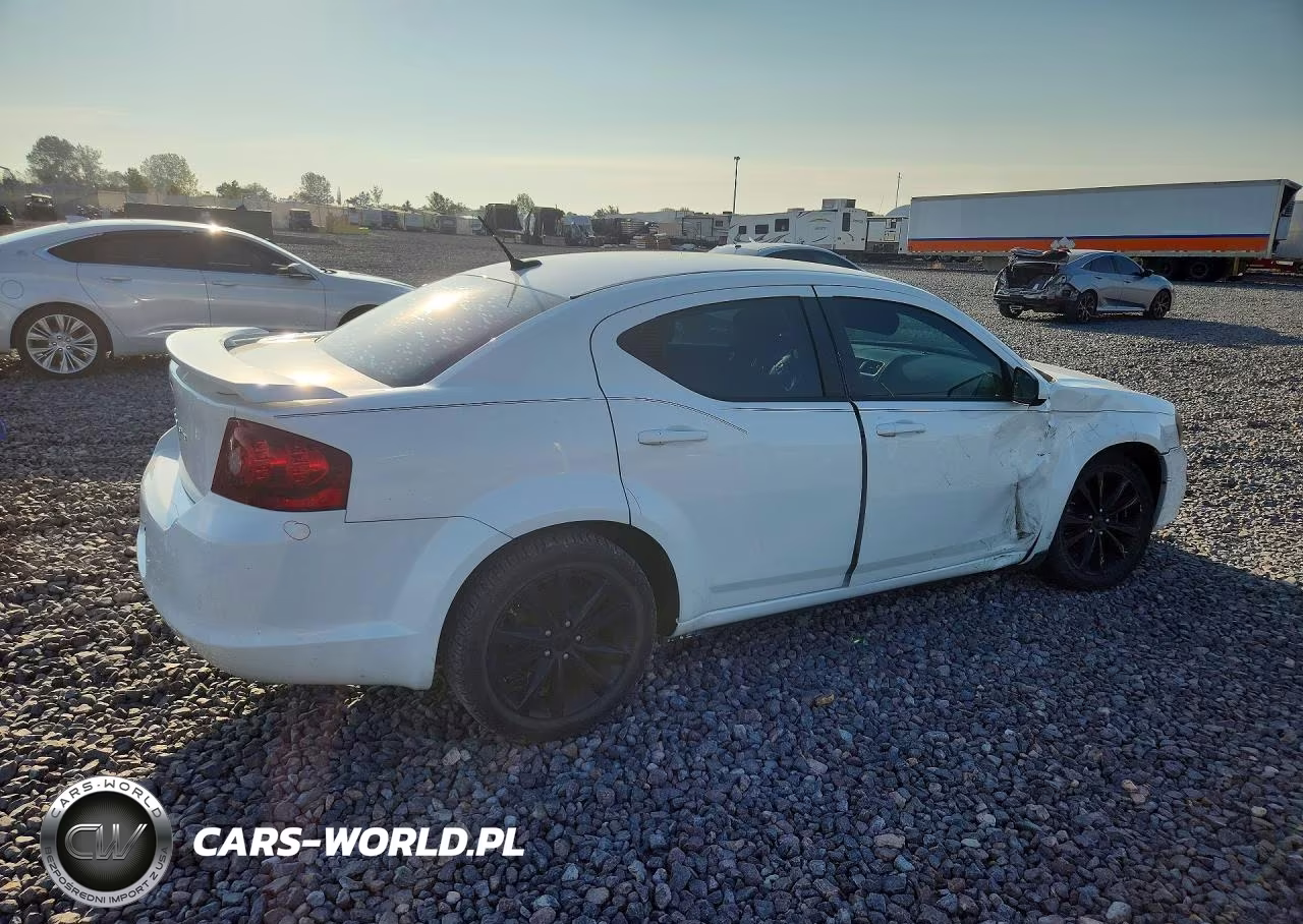 2014 Dodge Avenger Sxt VIN:1C3CDZCG1EN217439 - 3