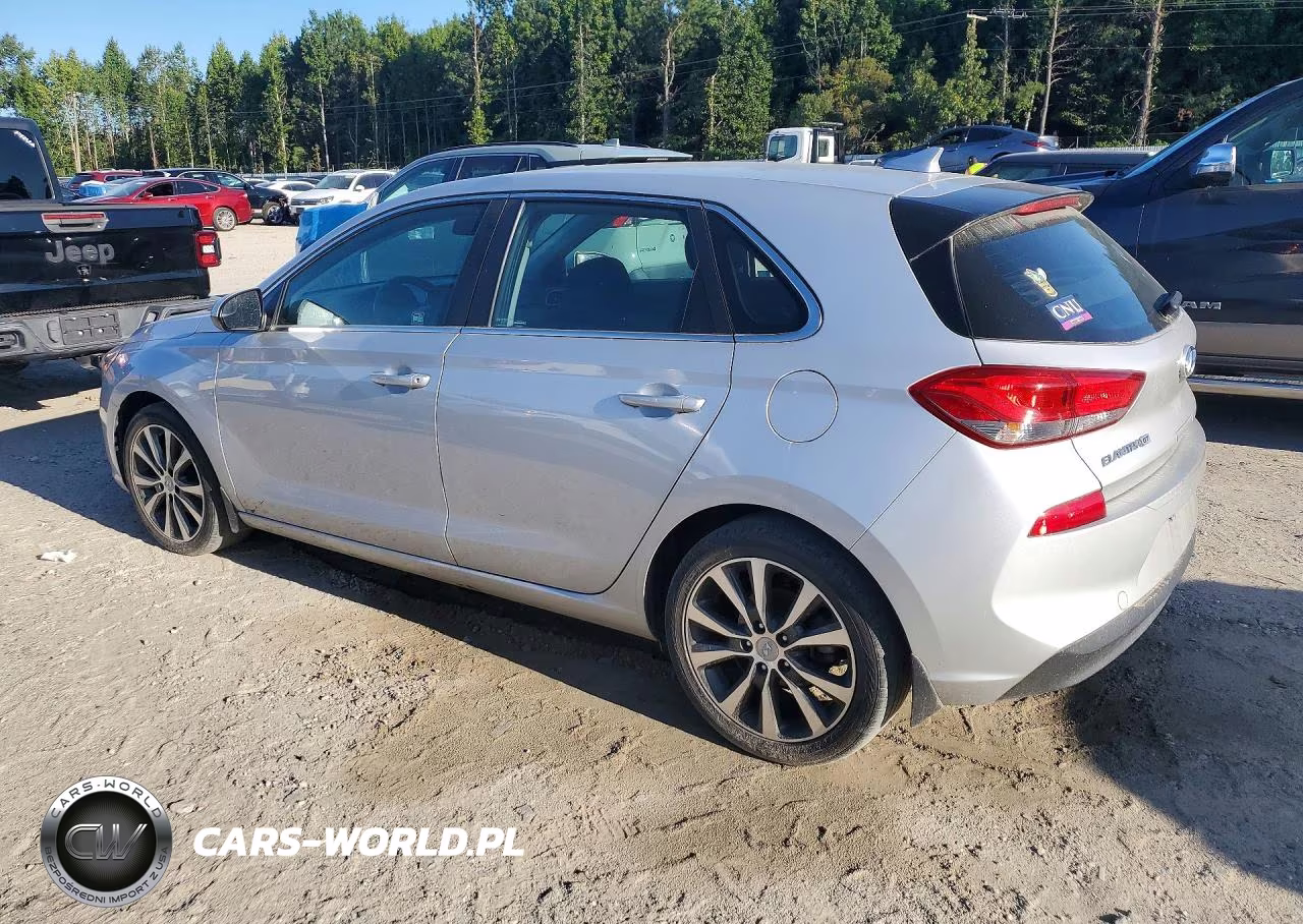 2018 Hyundai Elantra Gt Base VIN:KMHH35LE5JU012486 - 2