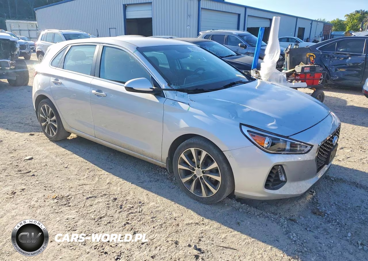 2018 Hyundai Elantra Gt Base VIN:KMHH35LE5JU012486 - 4