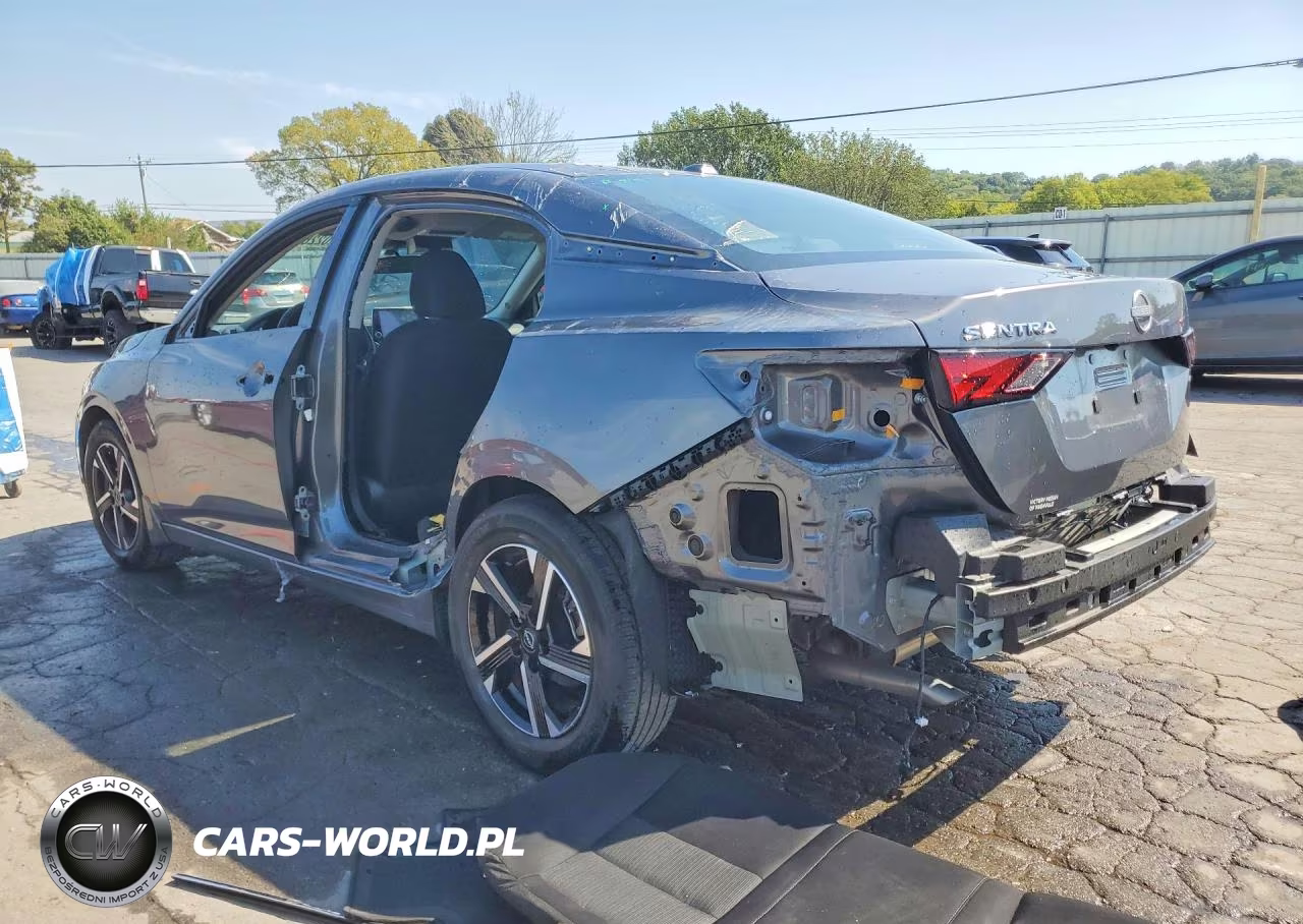 2025 Nissan Sentra Sv VIN:3N1AB8CV5SY253878 - 2