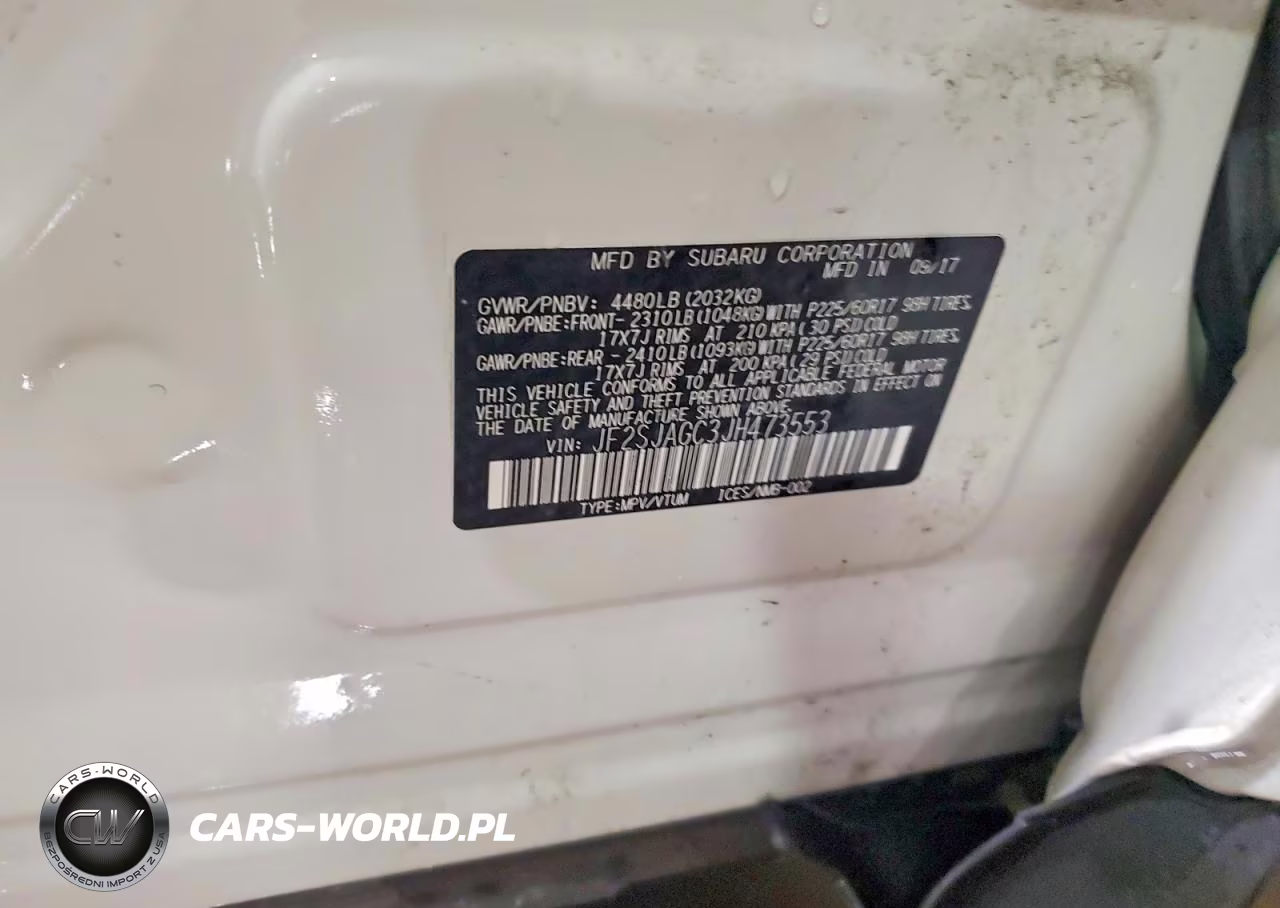 2018 Subaru Forester 2.5I Premium VIN:JF2SJAGC3JH473553 - 13