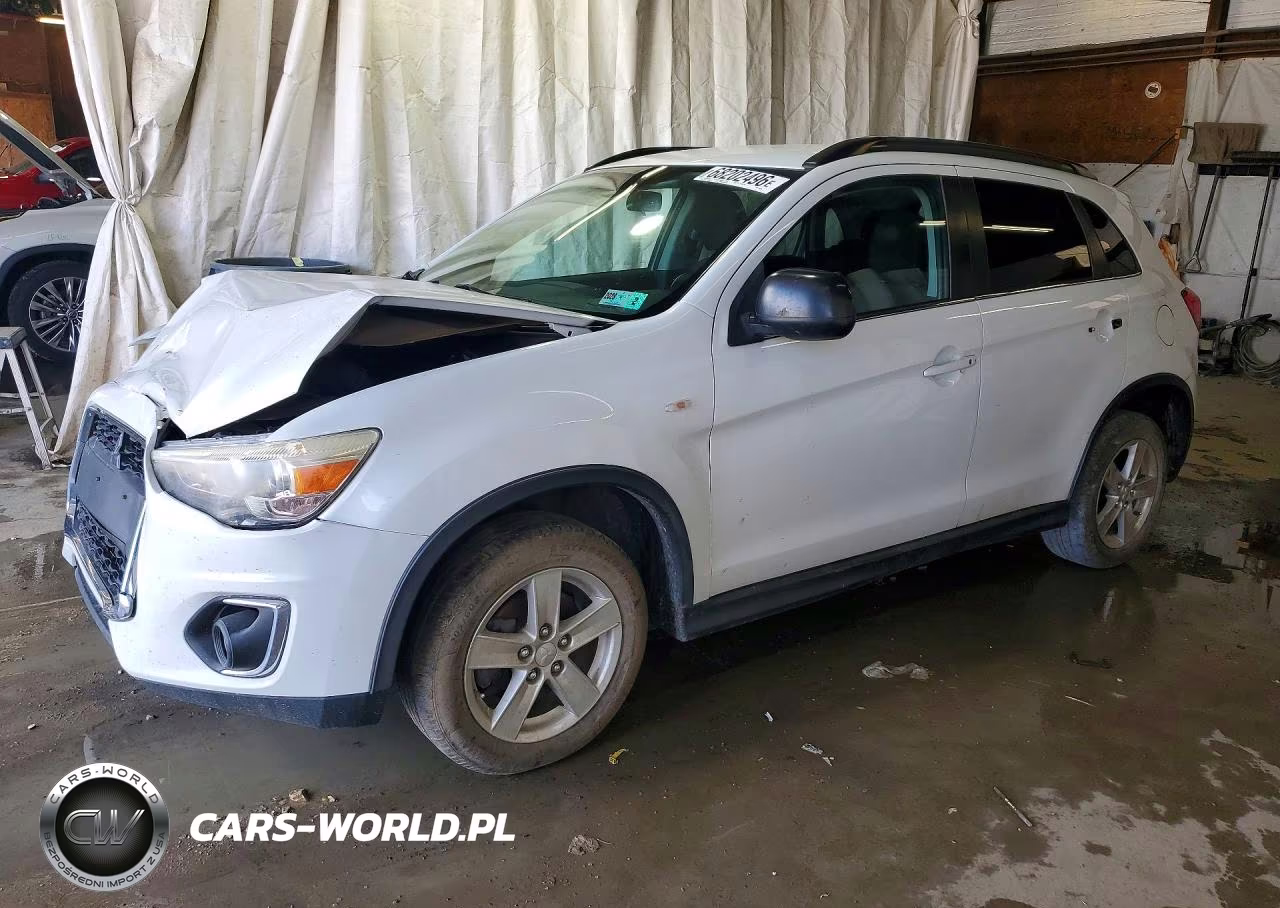 2013 Mitsubishi Outlander Sport Le VIN:4A4AR5AU2DE018770 - 1