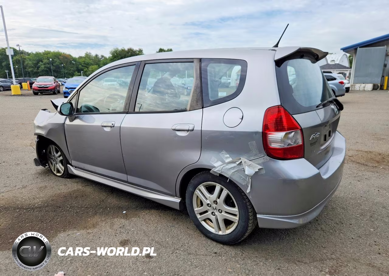 2007 Honda Fit S VIN:JHMGD38657S044408 - 2