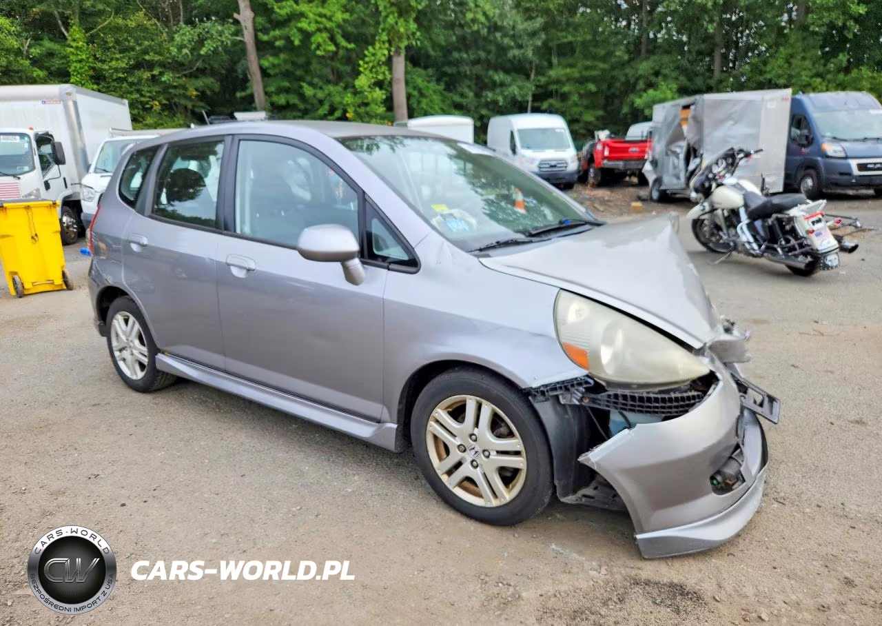 2007 Honda Fit S VIN:JHMGD38657S044408 - 4