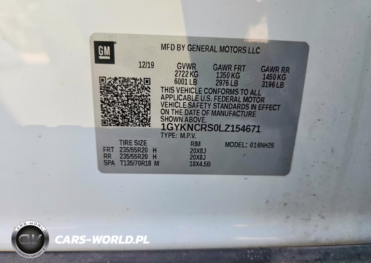 2020 Cadillac Xt5 Premium Luxury VIN:1GYKNCRS0LZ154671 - 12