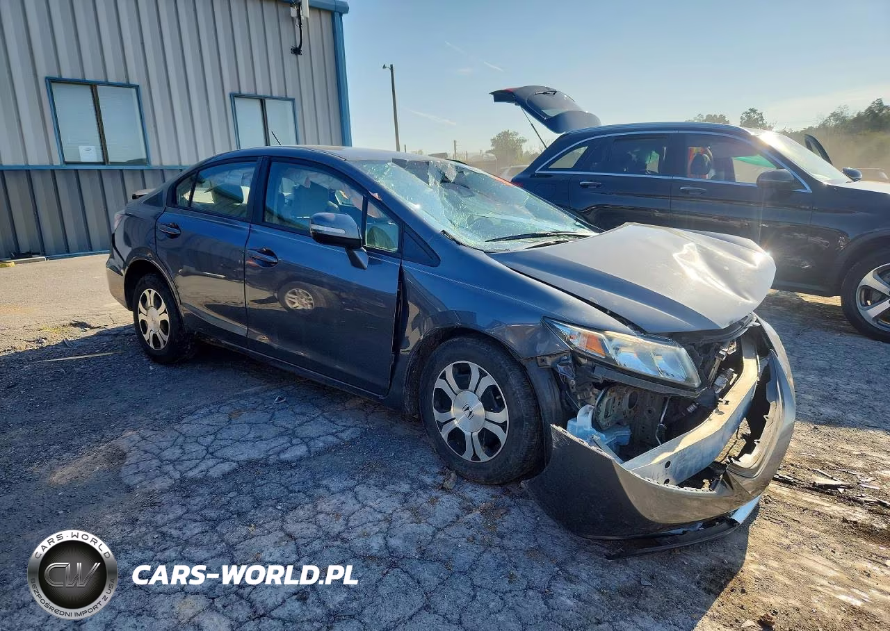 2013 Honda Civic Hybrid L VIN:19XFB4F33DE203071 - 4