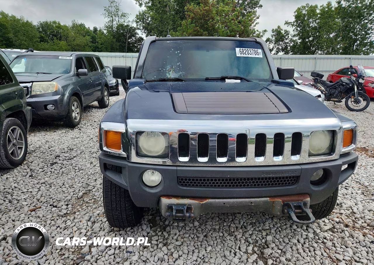 2007 Hummer H3 VIN:5GTDN13EX78220802 - 5