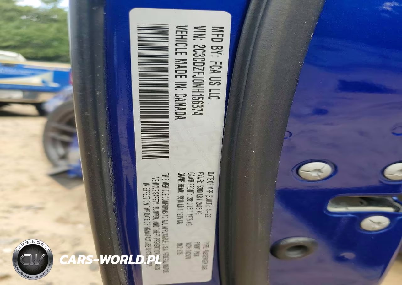 2022 Dodge Challenger R-T Scat Pack VIN:2C3CDZFJ0NH156374 - 12