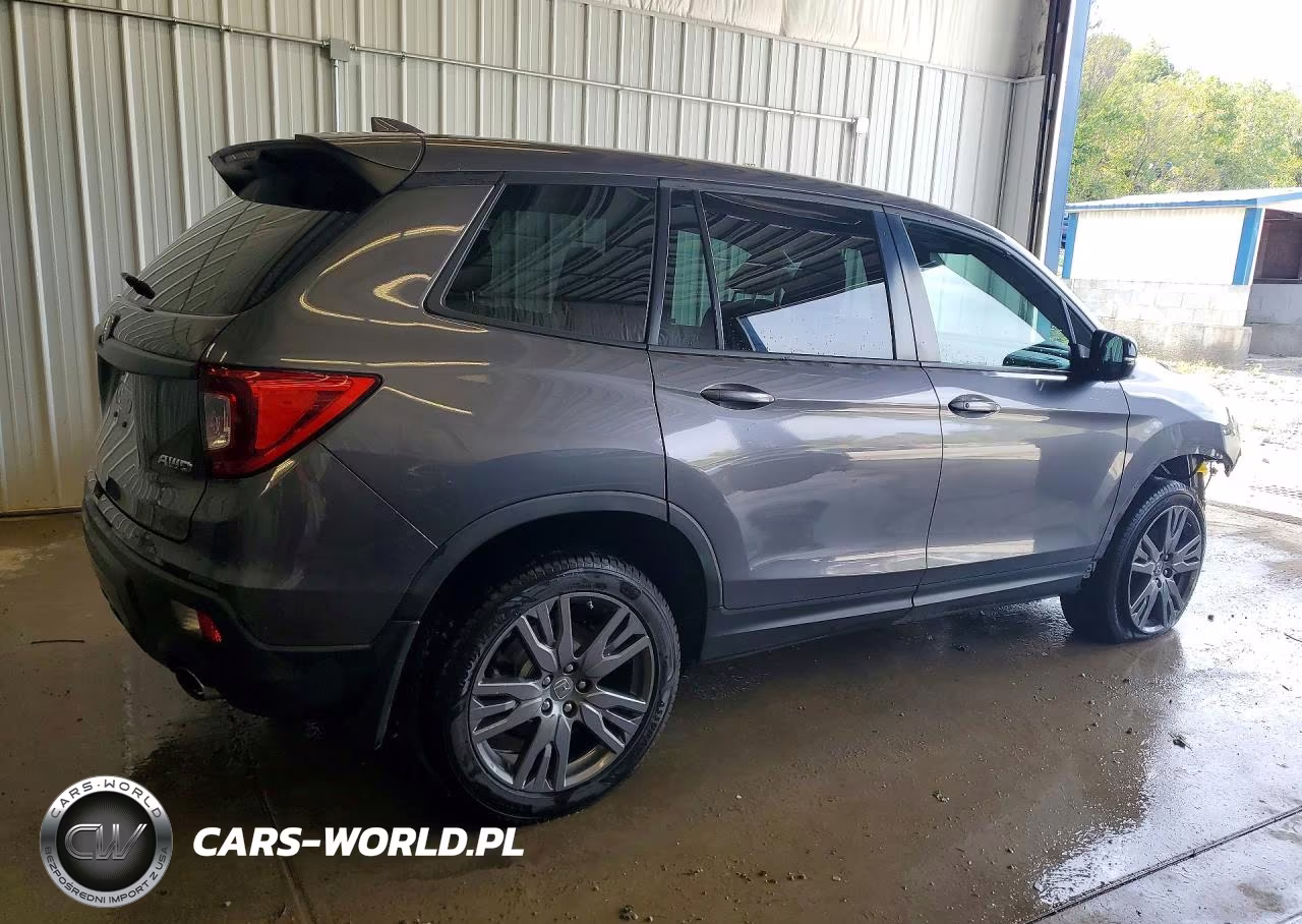 2021 Honda Passport Exl VIN:5FNYF8H59MB011313 - 3