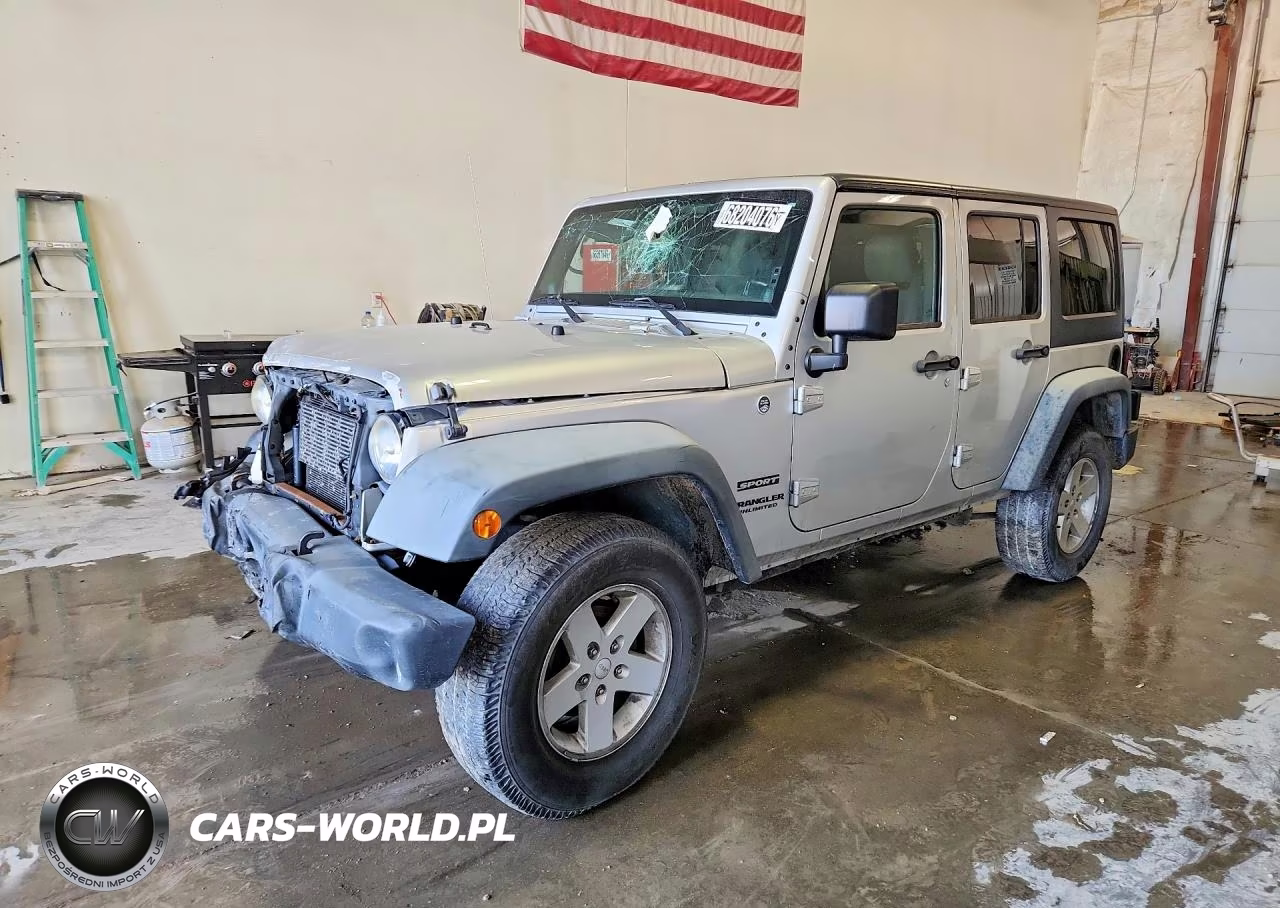 2012 Jeep Wrangler Unlimited Sport VIN:1C4BJWDG2CL140828 - 1