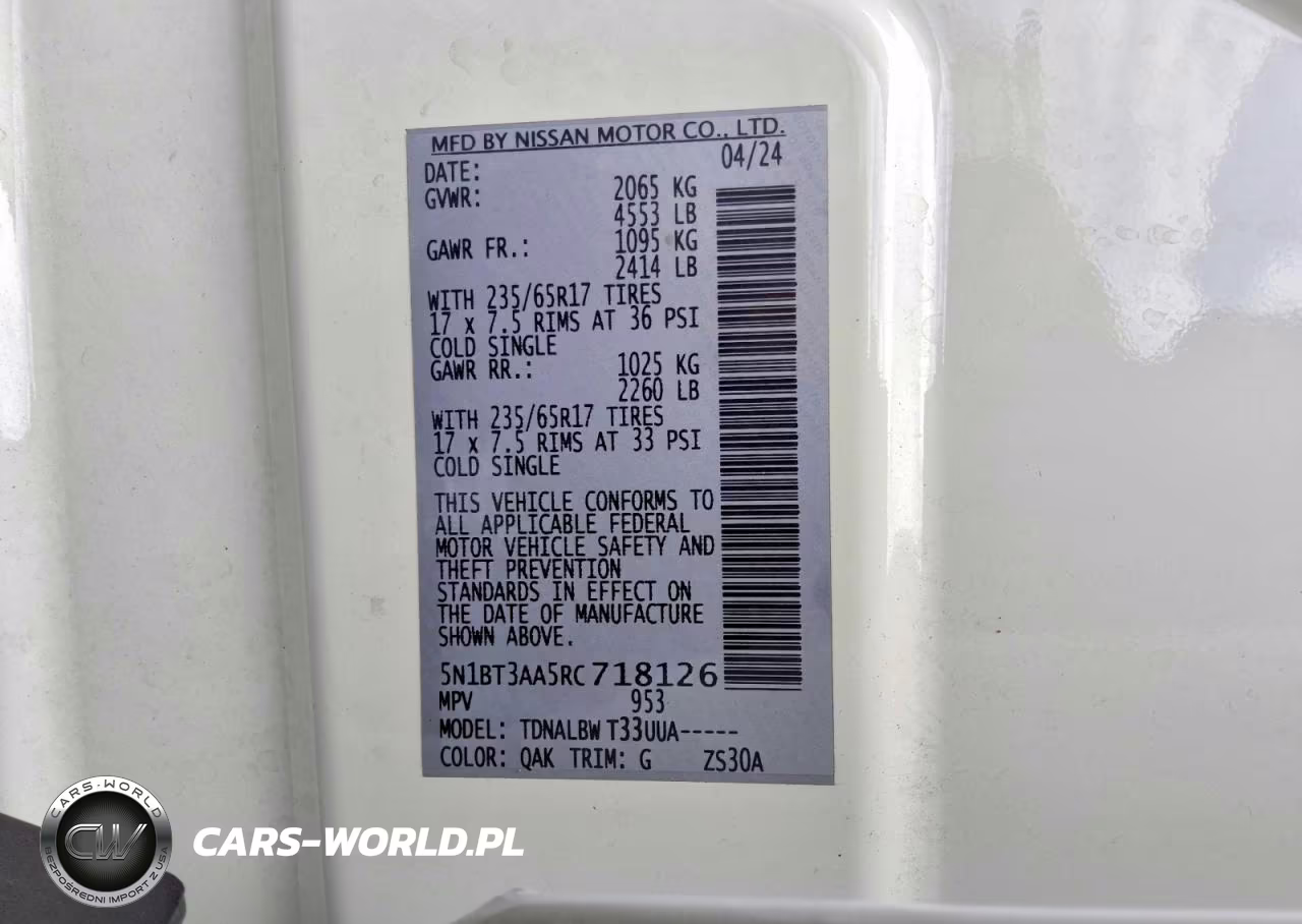 2024 Nissan Rogue S VIN:5N1BT3AA5RC718126 - 13