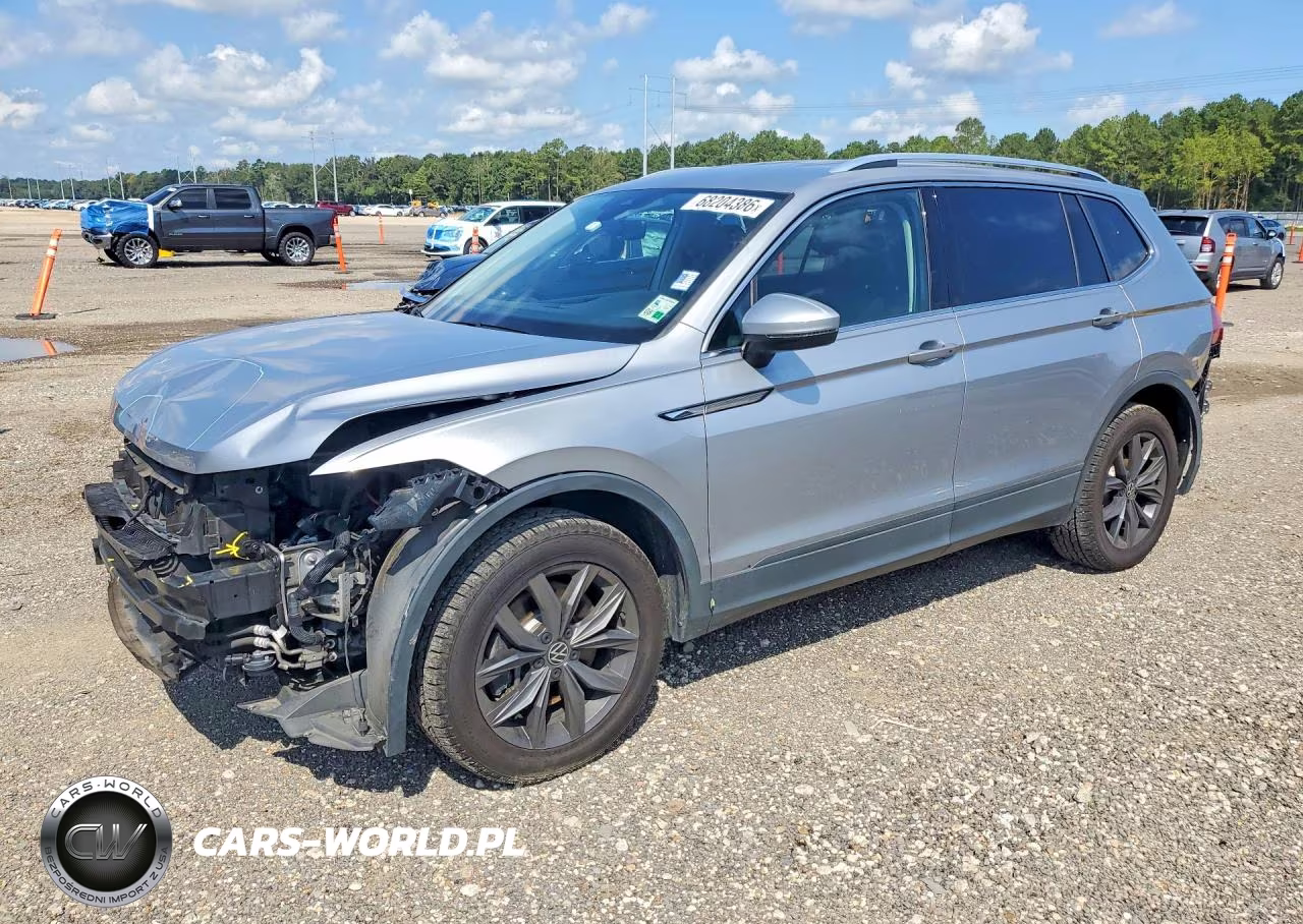 2022 Volkswagen Tiguan Se VIN:3VV3B7AXXNM118686 - 1