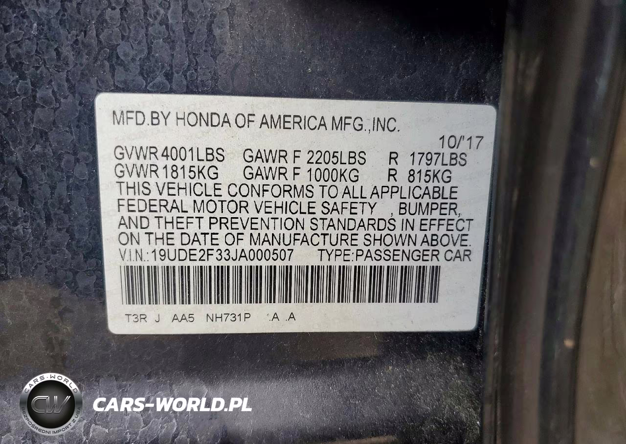 2018 Acura Ilx Base Watch Plus VIN:19UDE2F33JA000507 - 12