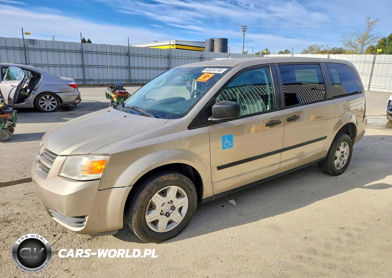 2008 Dodge Grand Caravan Se VIN:1D8HN44H08B128221 - 1