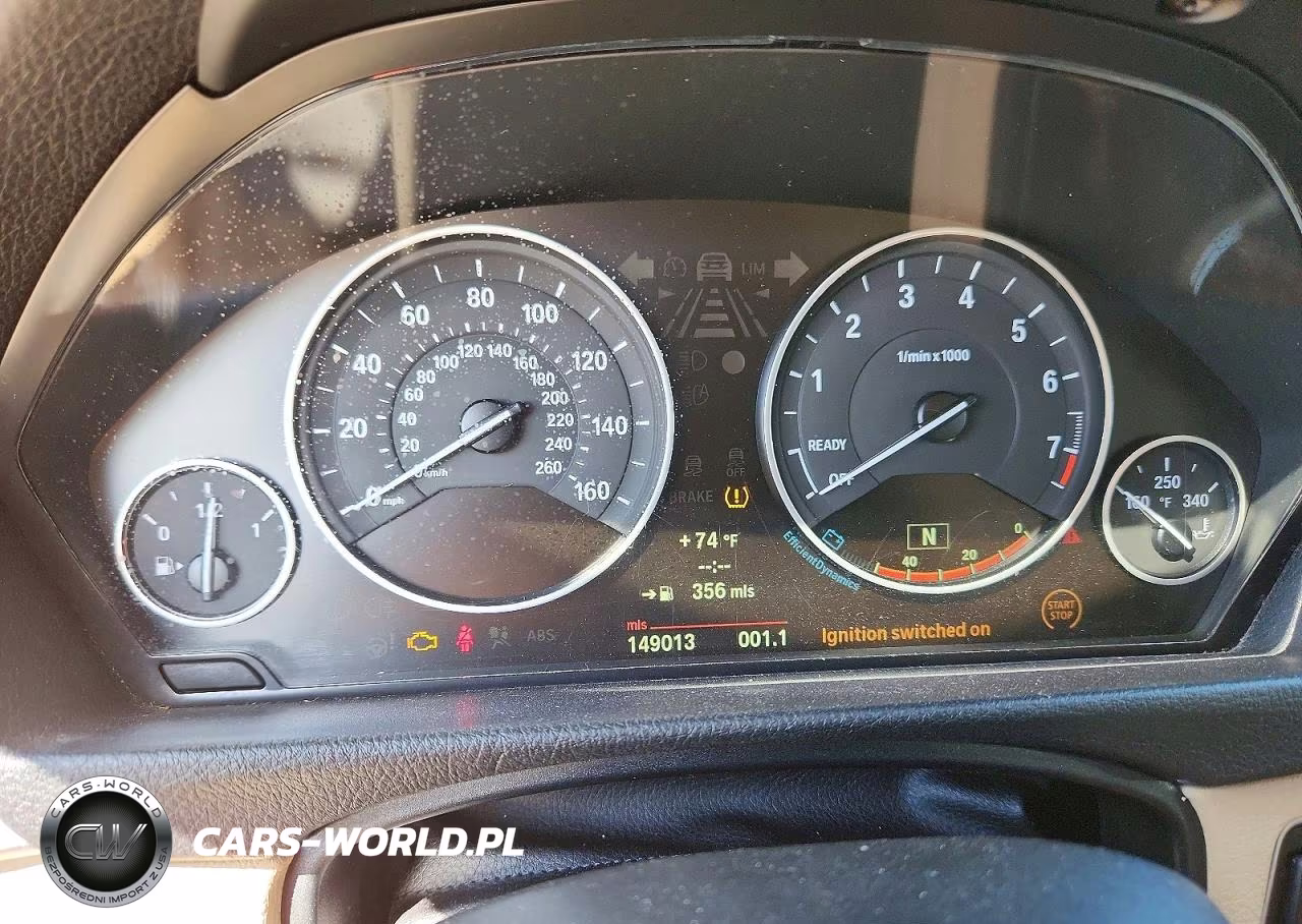 2012 BMW 328I VIN:WBA3A5C53CF341194 - 9