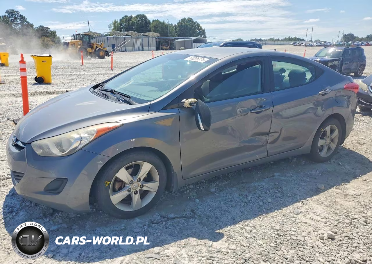 2013 Hyundai Elantra Gls VIN:5NPDH4AEXDH411149 - 1