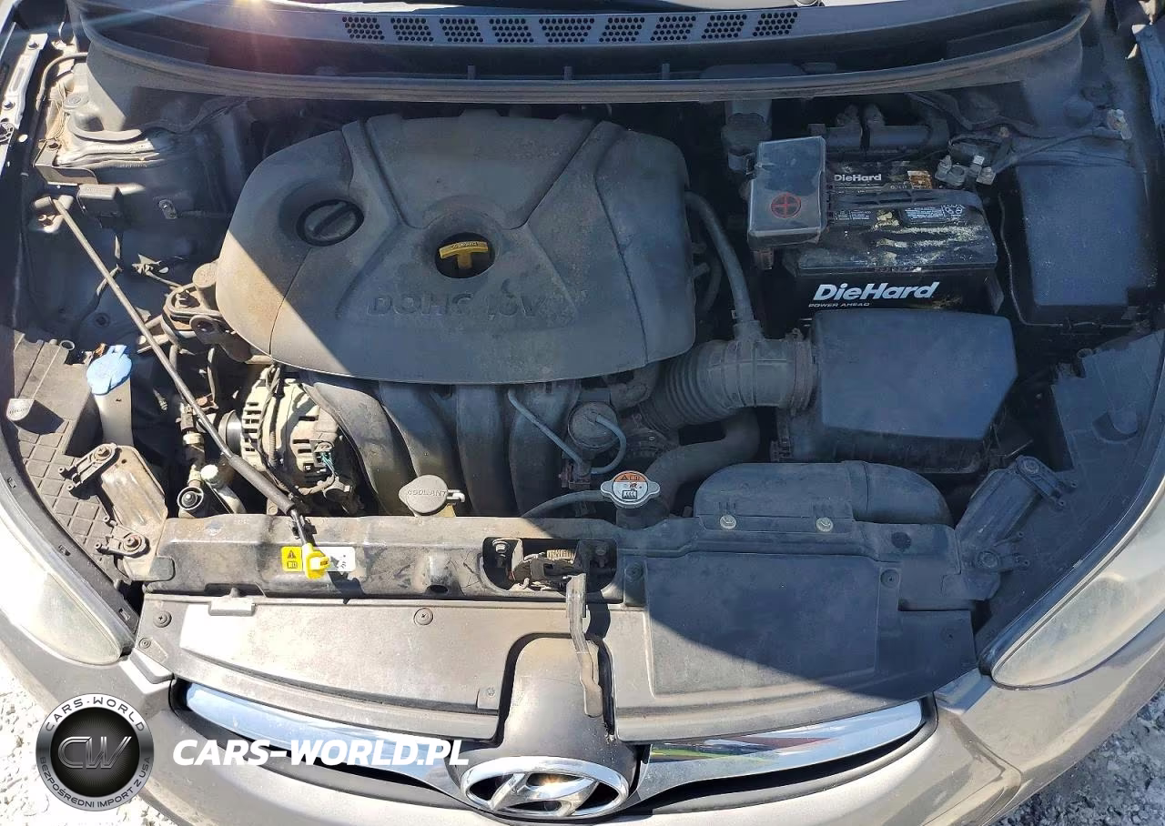 2013 Hyundai Elantra Gls VIN:5NPDH4AEXDH411149 - 11
