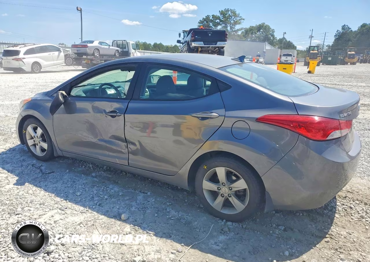 2013 Hyundai Elantra Gls VIN:5NPDH4AEXDH411149 - 2