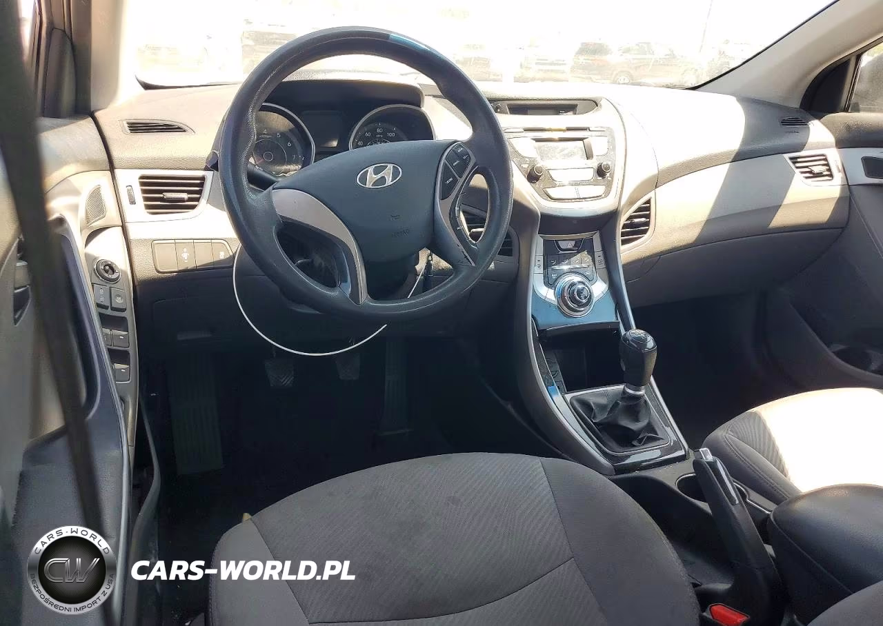 2013 Hyundai Elantra Gls VIN:5NPDH4AEXDH411149 - 8