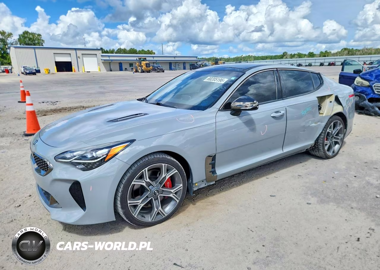 2021 Kia Stinger Gt1 VIN:KNAE45LC3M6093139 - 1