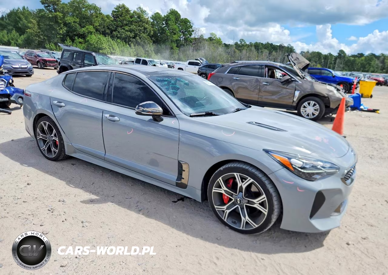2021 Kia Stinger Gt1 VIN:KNAE45LC3M6093139 - 4
