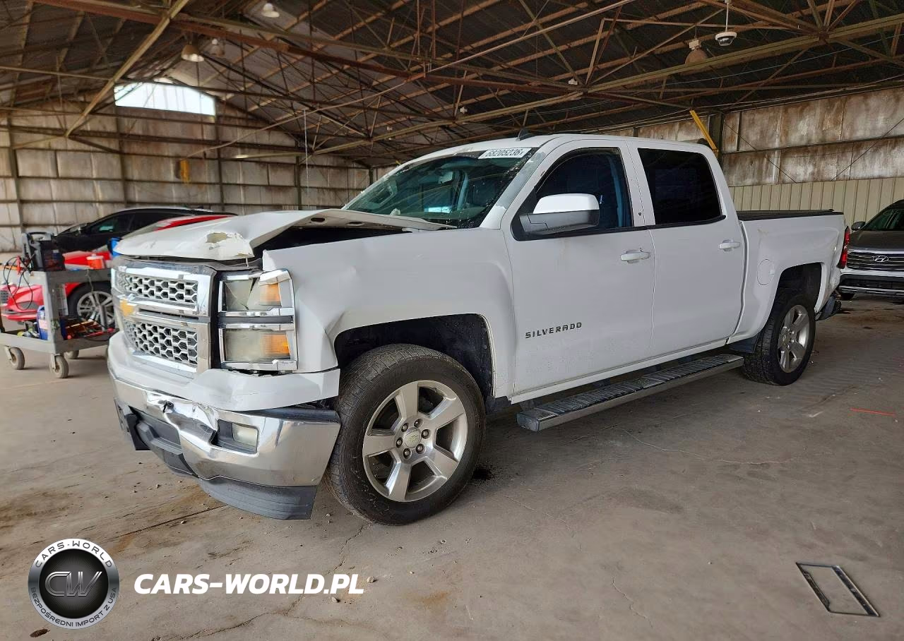 2014 Chevrolet Silverado C1500 Lt VIN:3GCPCREC1EG542823 - 1