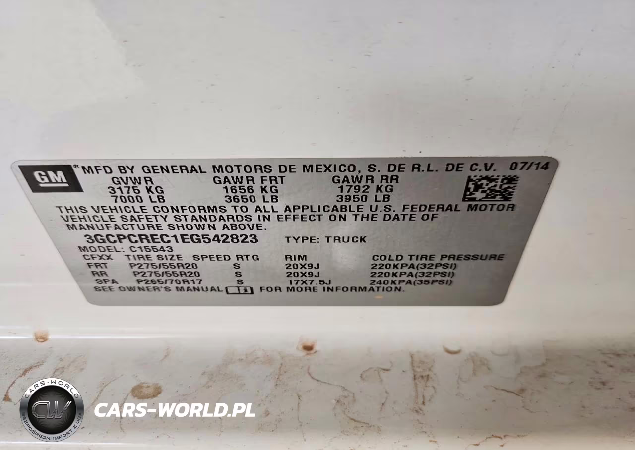 2014 Chevrolet Silverado C1500 Lt VIN:3GCPCREC1EG542823 - 12