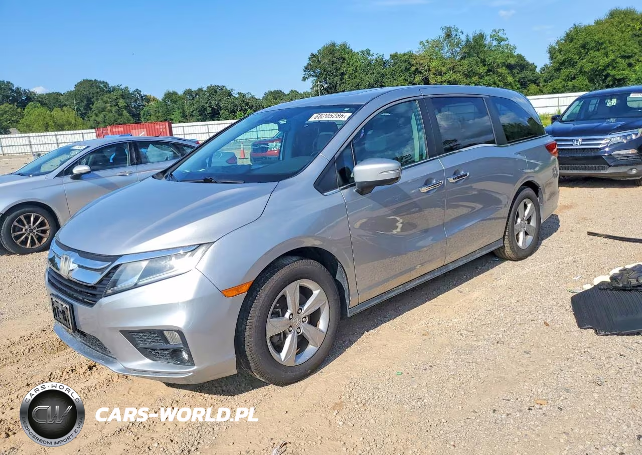 2018 Honda Odyssey Exl VIN:5FNRL6H72JB045558 - 1