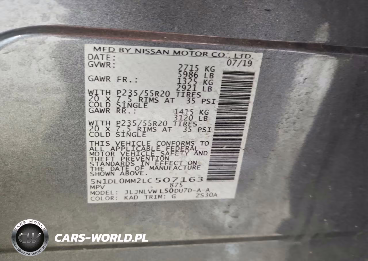 2020 Infiniti Qx60 Luxe VIN:5N1DL0MM2LC507163 - 13