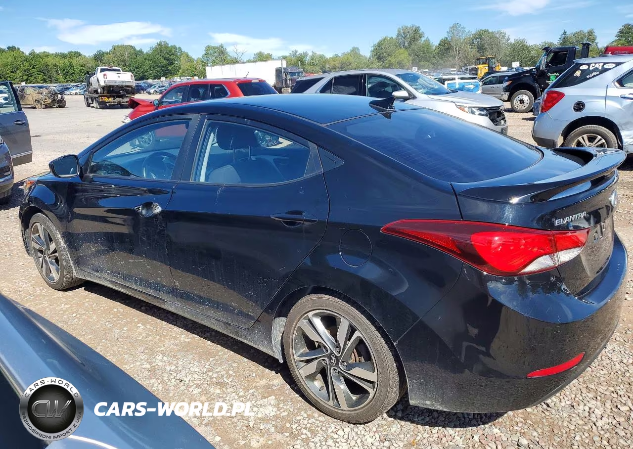 2016 Hyundai Elantra Sport VIN:KMHDH4AH7GU539221 - 2