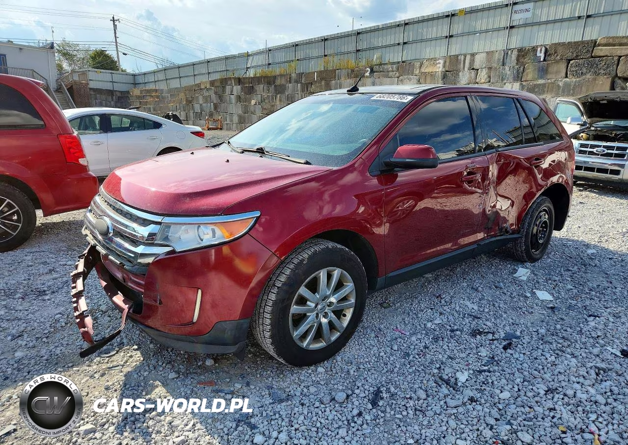 2013 Ford Edge Sel VIN:2FMDK3JC3DBE03170 - 1