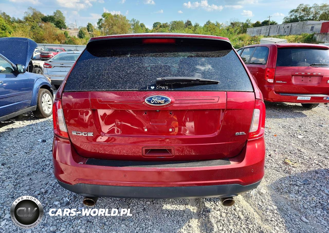 2013 Ford Edge Sel VIN:2FMDK3JC3DBE03170 - 6