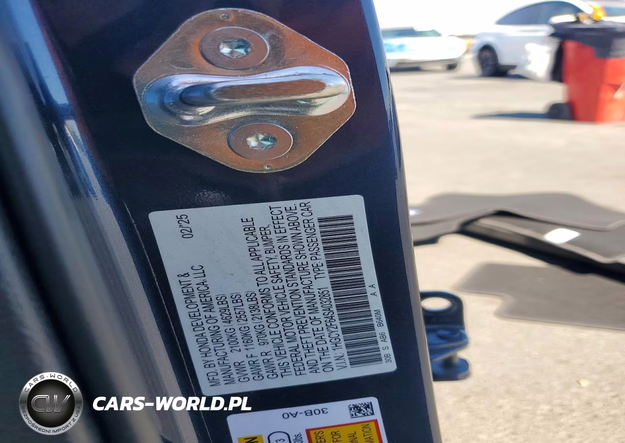 2025 Honda Accord Hybrid Exl VIN:1HGCY2F64SA032851 - 12
