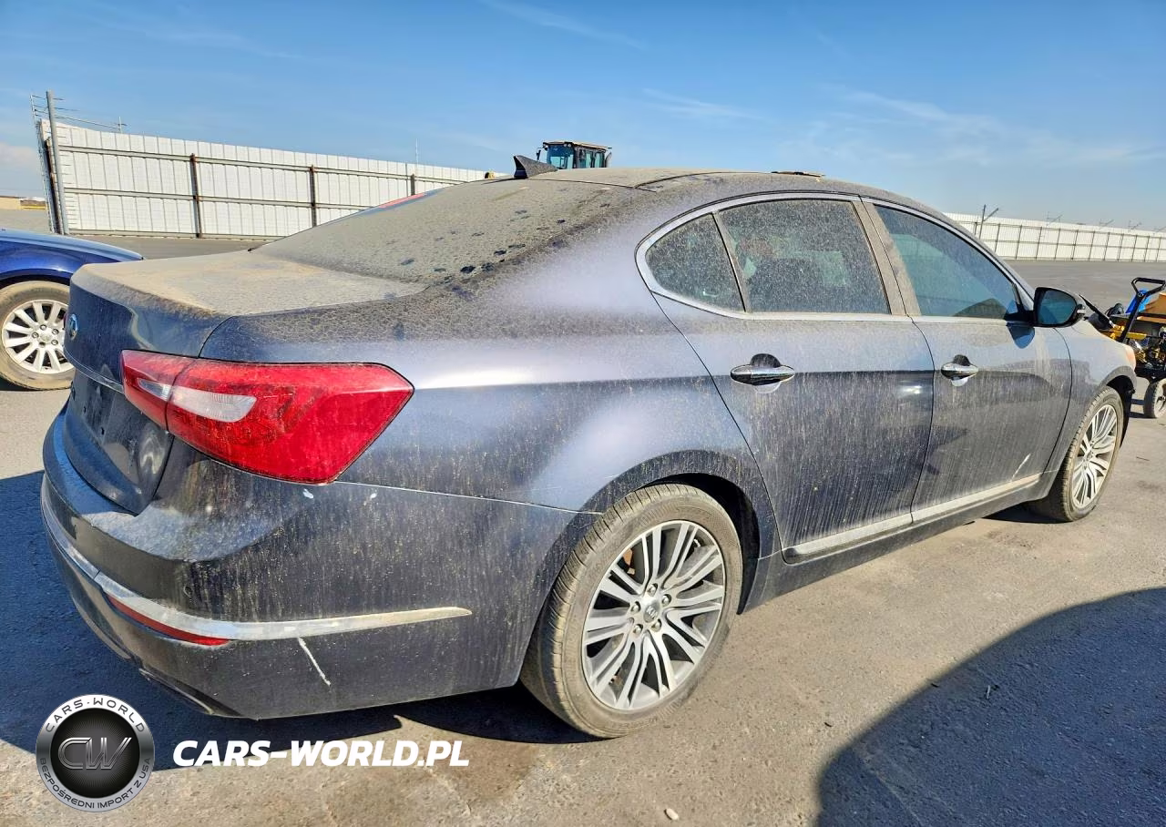 2014 Kia Cadenza Premium VIN:KNALN4D78E5130872 - 3
