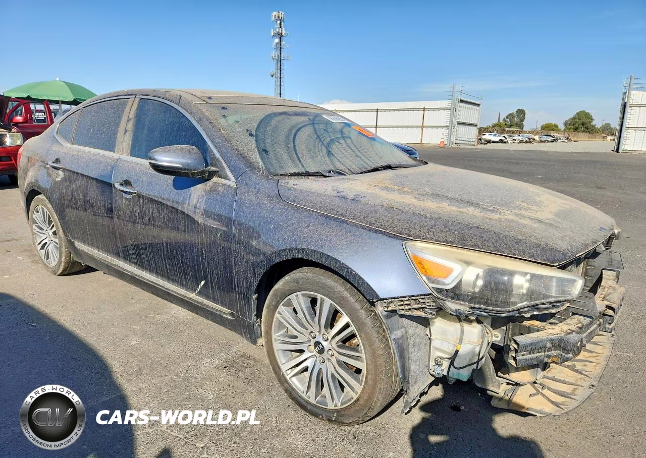 2014 Kia Cadenza Premium VIN:KNALN4D78E5130872 - 4