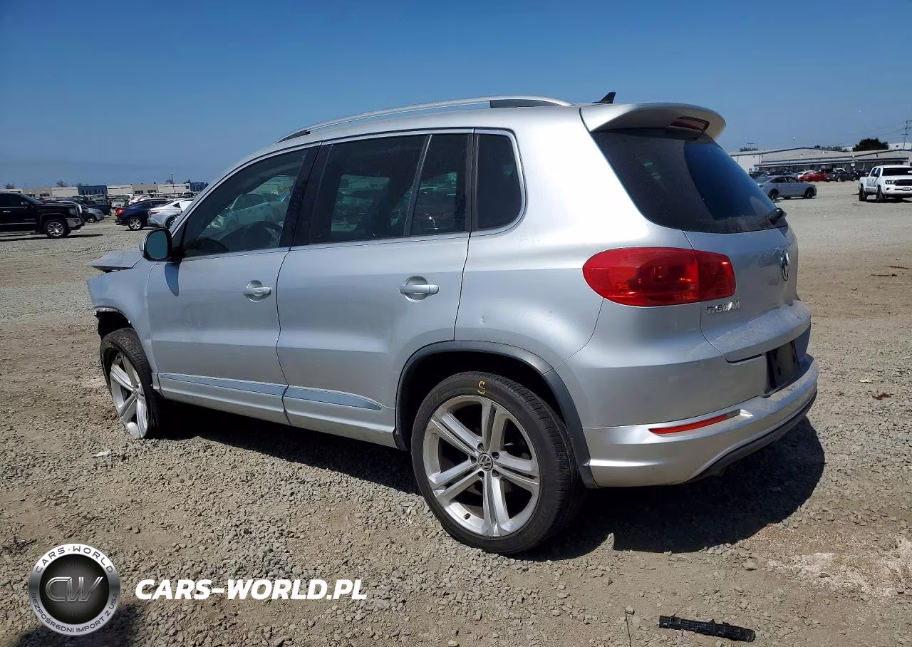 2016 Volkswagen Tiguan S VIN:WVGAV7AX2GW037676 - 2