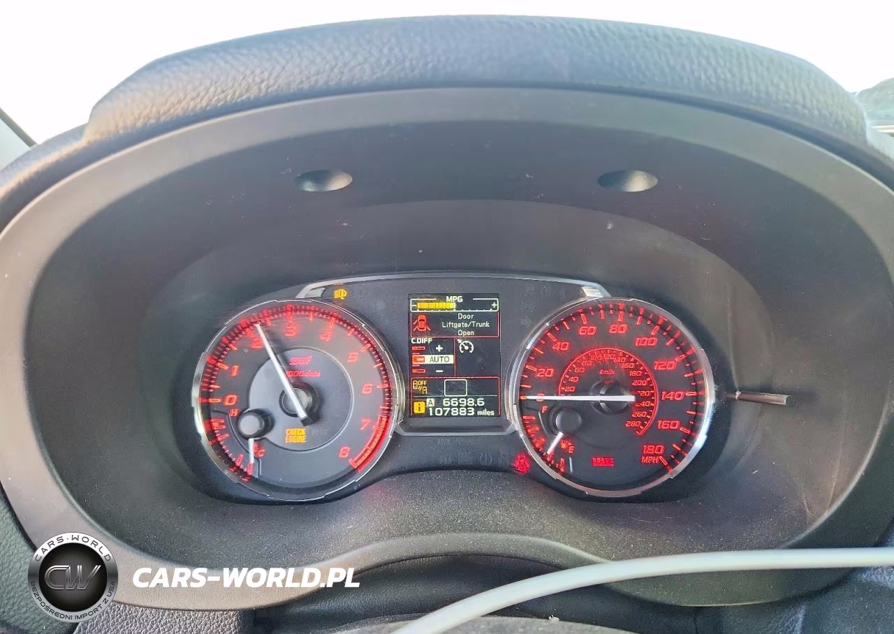 2016 Subaru Wrx Sti Limited VIN:JF1VA2Y63G9829910 - 9