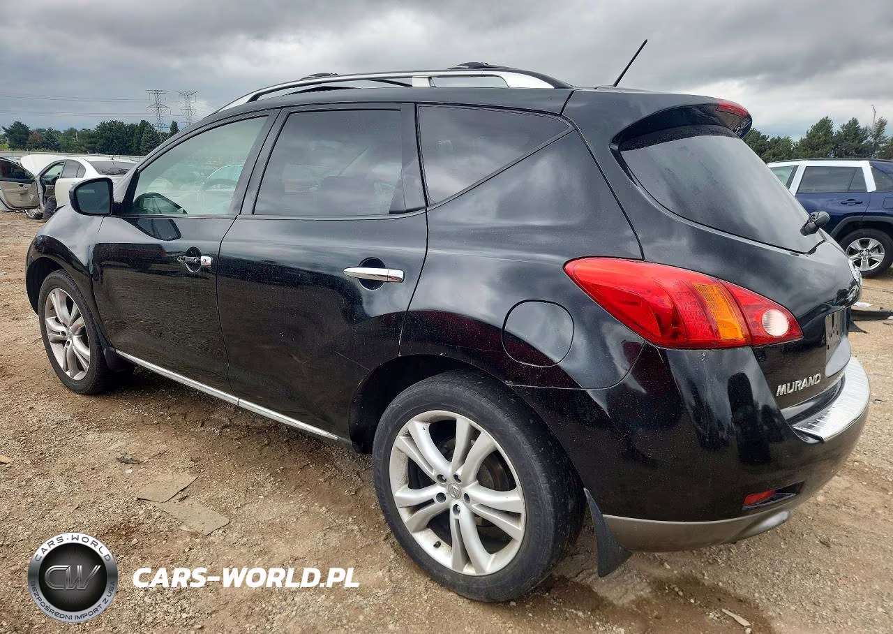 2009 Nissan Murano S VIN:JN8AZ18W09W121263 - 2